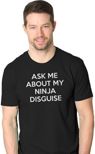 A Flip - Up Ninja Shirt