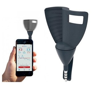 Wind meter for smartphone