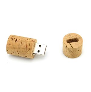 4GB Round Wood USB Flash Drive