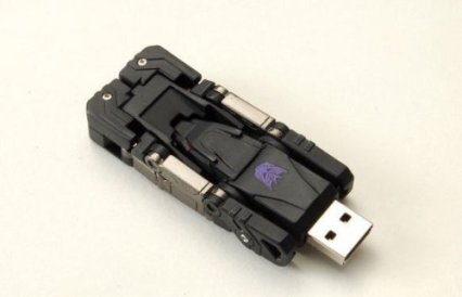 Transformer USB Flash Memory Drive