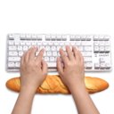Keyboard & Mouse Bread Shaped Wrist Rest Pad