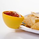 A Little Cup That Clips To Your Plate For Easy Dipping
