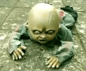 Crawling Baby Zombie