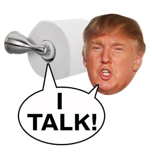 Donald Trump Talking Toilet Paper Roll