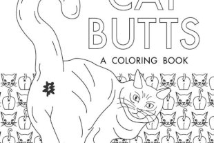Cat Butts Coloring Book