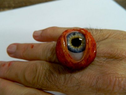 Zombie Eyeball Ring
